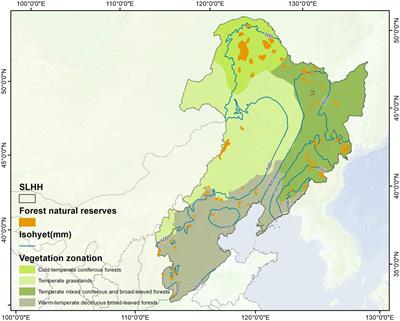 Response of temperate forest ecosystem services to rainfall: A case study in the forest nature reserves of northern China
